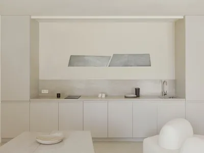 Blondie Space Apartment: Minimalist Serenity in 70 Square Meters