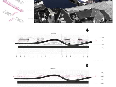 CRUX: A Parametric Bridge That Turns Copenhagen's Harbor into a Civic Spine