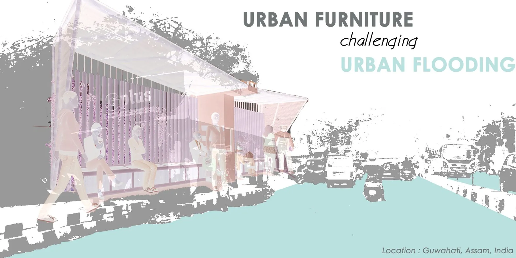 URBANSCAPE: Symbiosis Turns Guwahati's Street Furniture into Flood Infrastructure