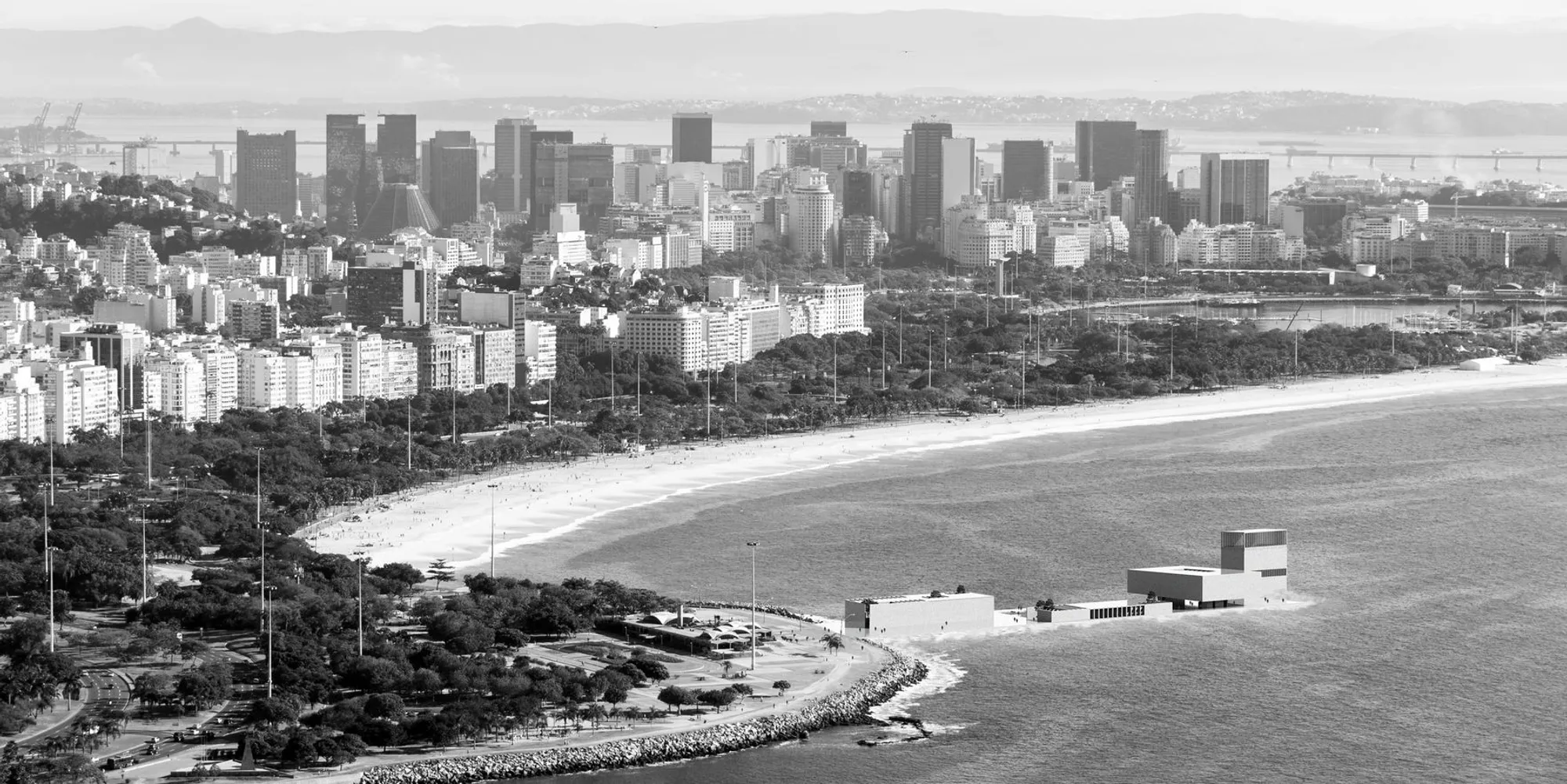 Athenaeum of World Architecture: A Coastal Dialogue Space on Rio's Edge