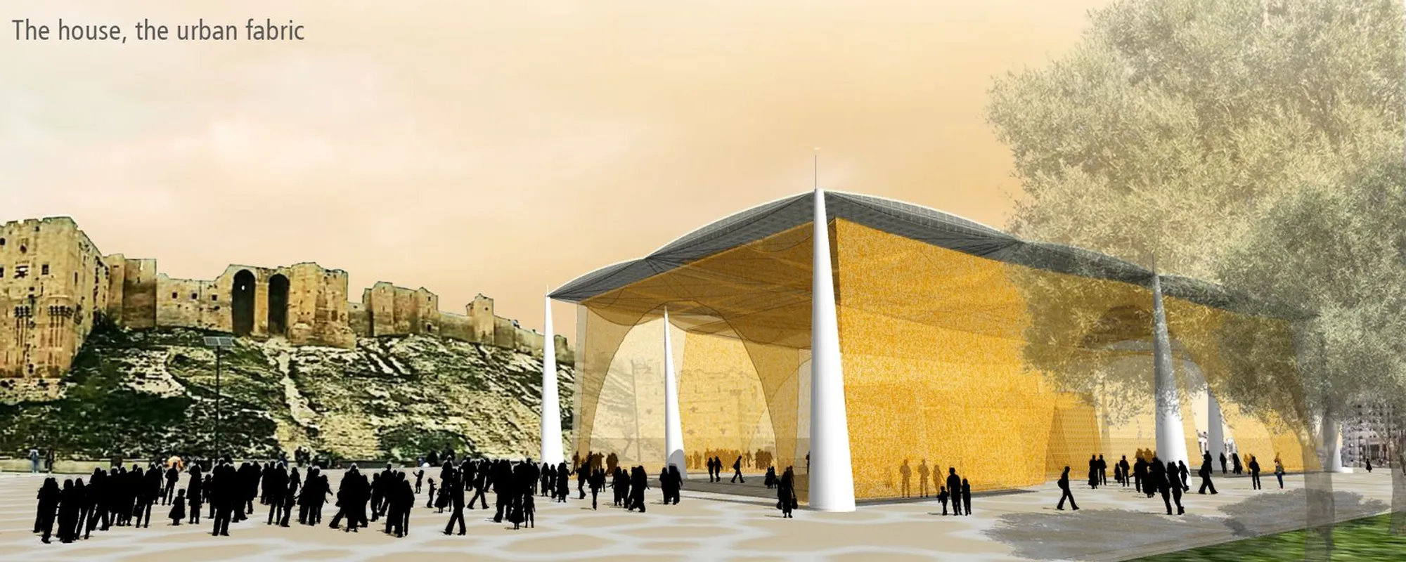 The House, The Urban Fabric: Rebuilding Aleppo From the Courtyard Up