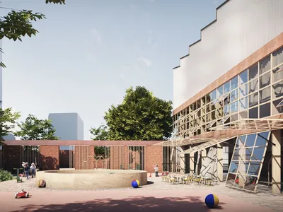 Form Follows: Function, Flexibility, Climate: A School as Urban Refuge
