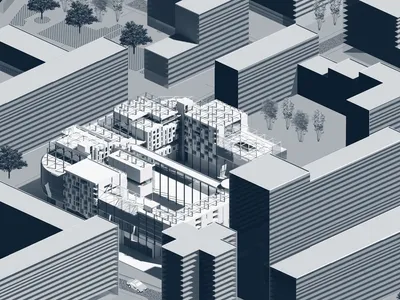Hustle Hub: A Residential Complex That Dissolves the Boundary Between Home and City