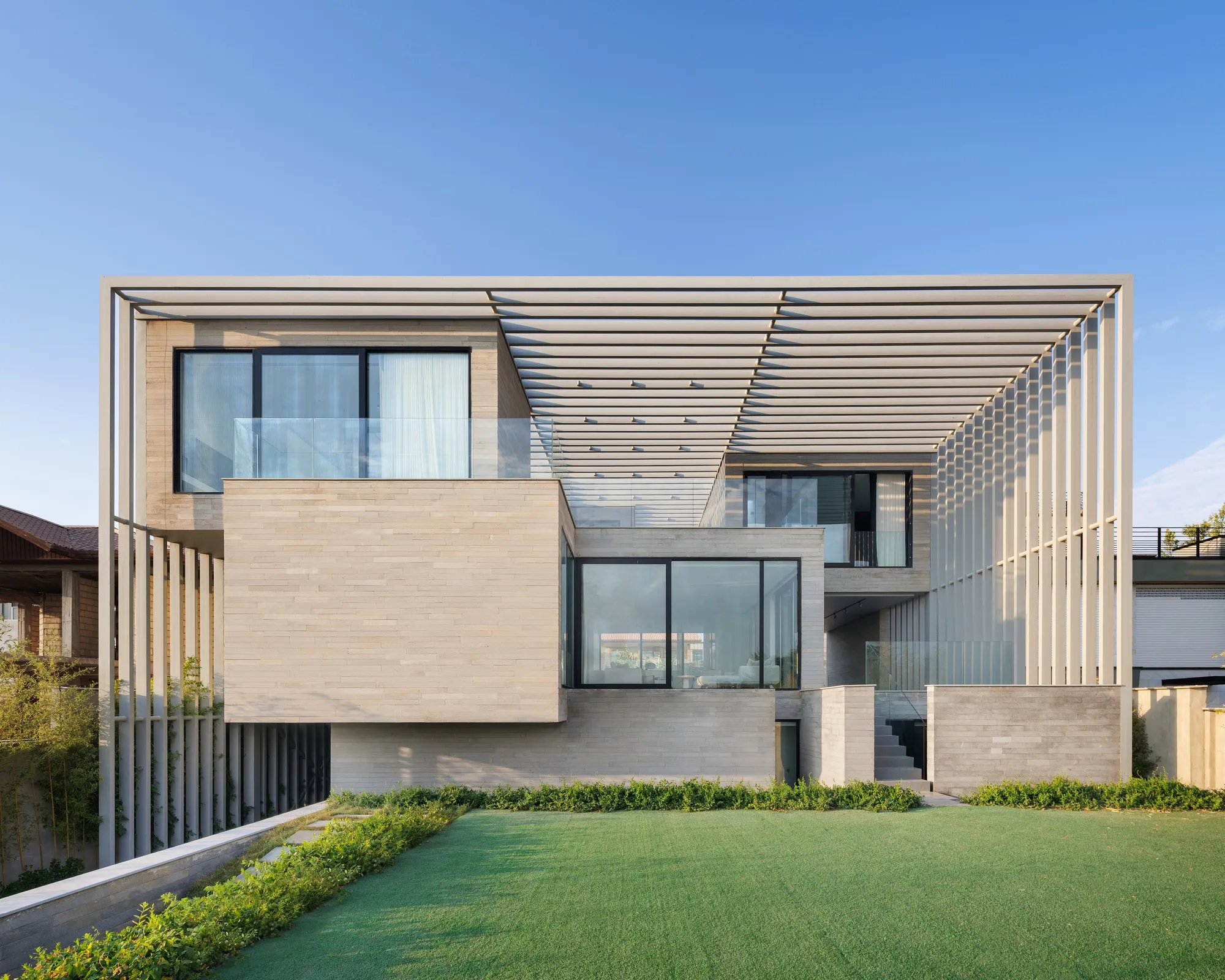 No.13 Villa by AsNow Design & Construct: A Contemporary Iranian Courtyard Residence Rooted in Tradition