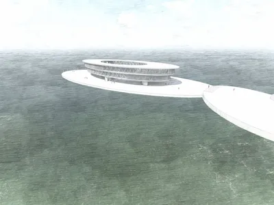 Athenaeum: A Floating Cultural Habitat for Rio de Janeiro's Rising Waters