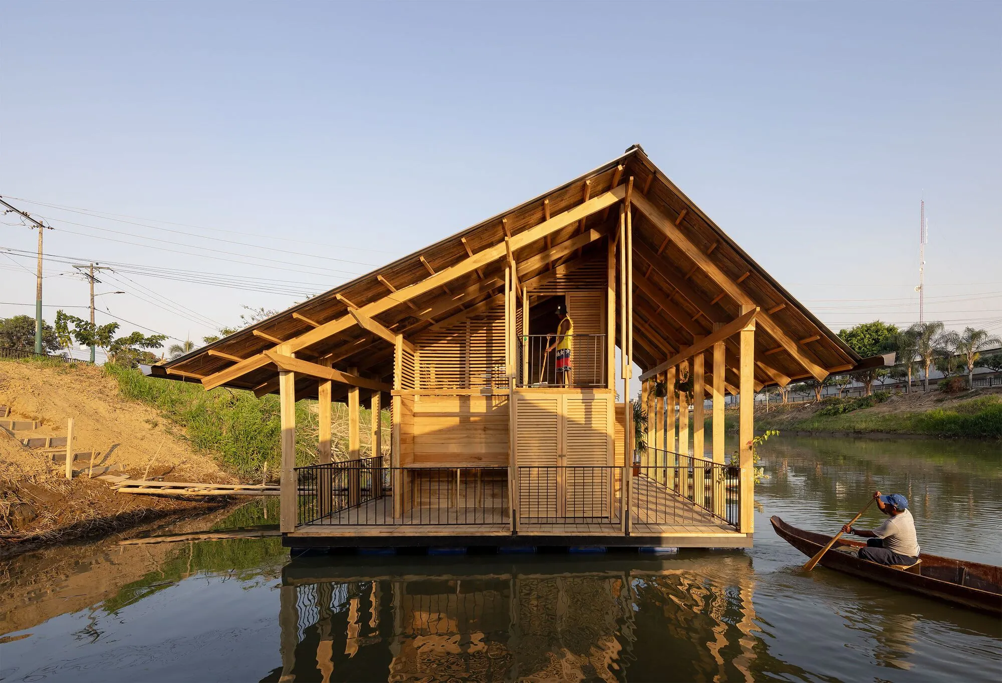 The Floating Neighborhood of Las Balsas by Natura Futura – Restoring a River Culture, Rebuilding Life on Water
