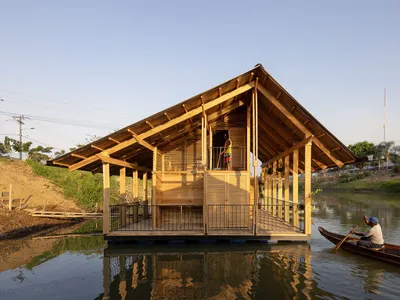The Floating Neighborhood of Las Balsas by Natura Futura – Restoring a River Culture, Rebuilding Life on Water