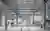 This architectural image showcases the interior of an industrial building, likely a factory or wareh