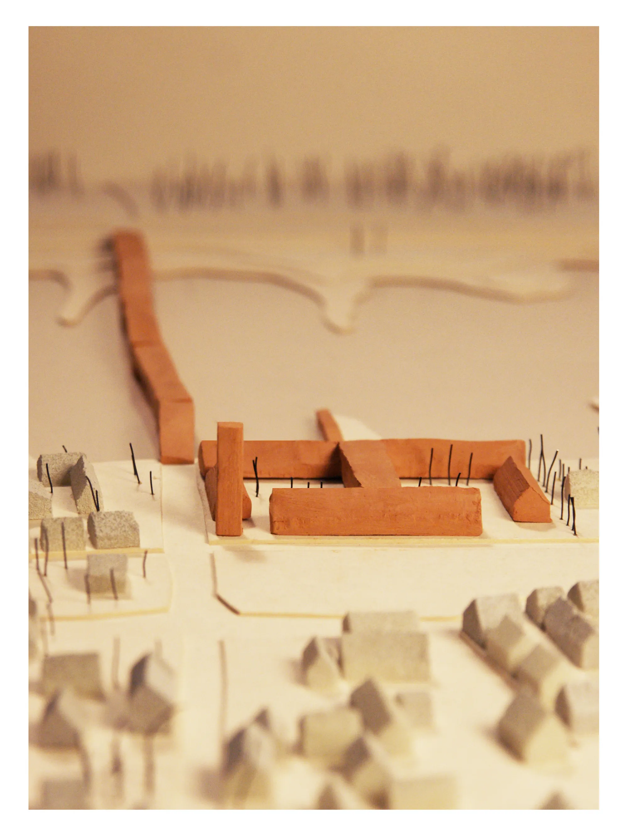 Fire station as an inclusive element of space.