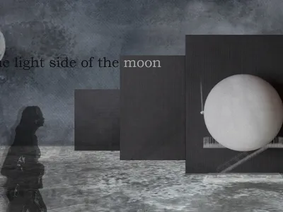 The light side of the moon