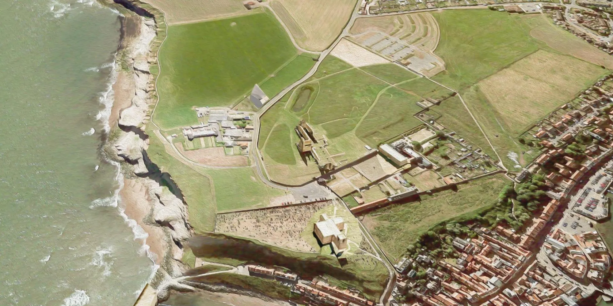 Reviving religion in modern times: Contemporary chapel designs on grounds of the Whitby Abbey church