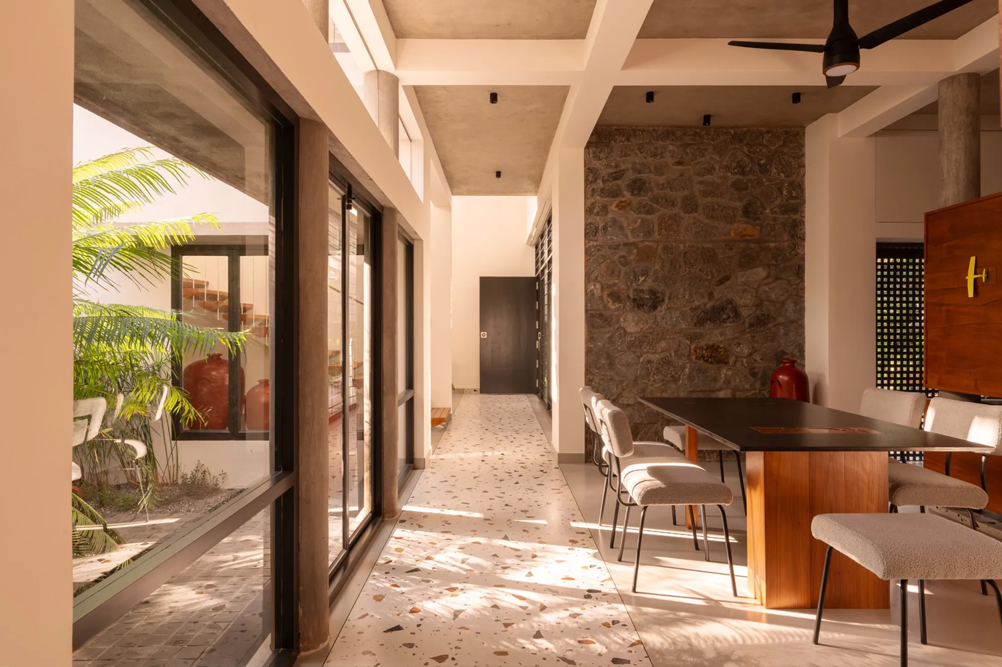 Terrain House Design Blending Nature and Heritage: Adeeb House by 3dor Concepts