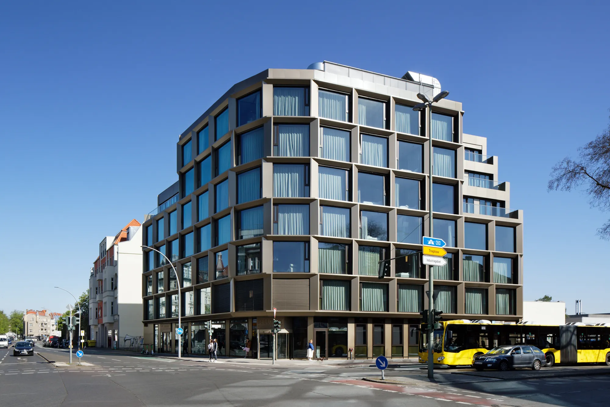 Modern Hotel Architecture in Berlin: Hotel Bellman Berlin-Neukoelln by Tchoban Voss Architekten