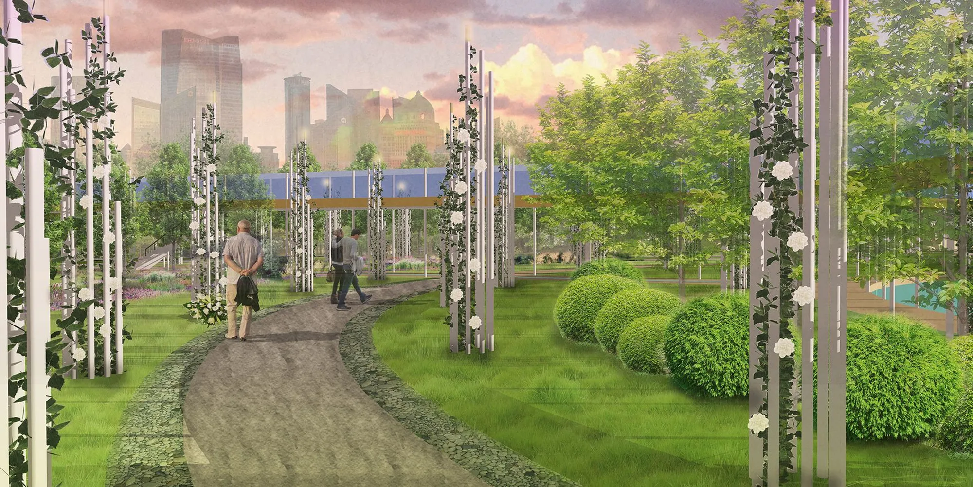 πr²: A Cemetery Where Cremated Remains Nourish Living Memorials