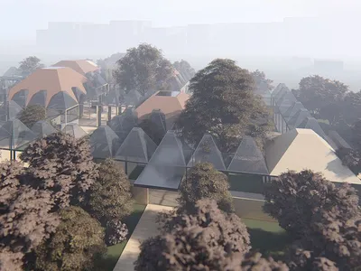Rejuvenation: Modular Tent Structures Transform a Munich Park into an Elder-Friendly Urban Hub