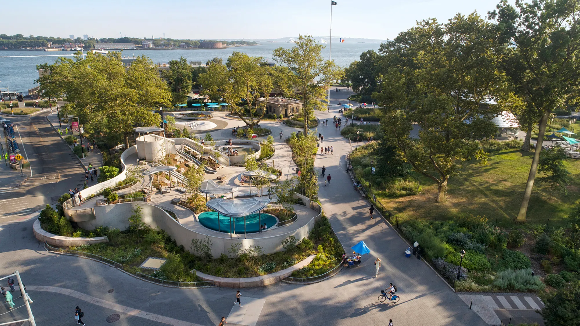 Battery Playscape: A Resilient Urban Playground Rooted in Ecology and Climate Awareness