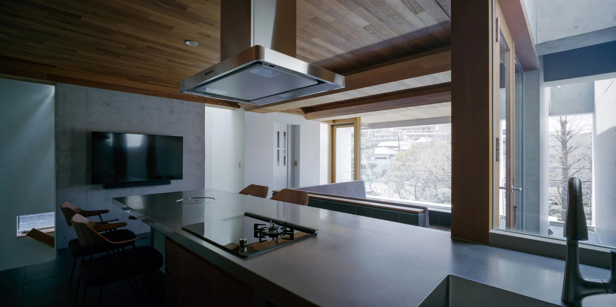 House and Office in Hokusetsu by FujiwaraMuro Architects: A Bold Exploration in Concrete Residential Architecture