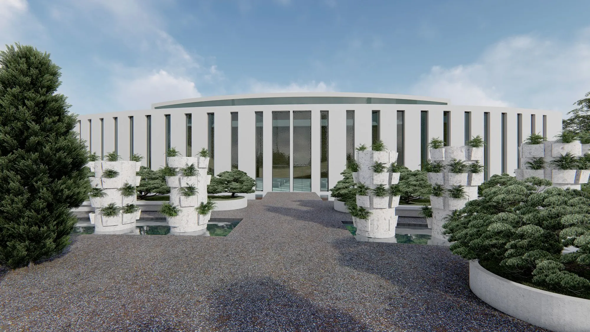 Circle of Life: A Cemetery That Grows with 7,616 Plant-Integrated Urns