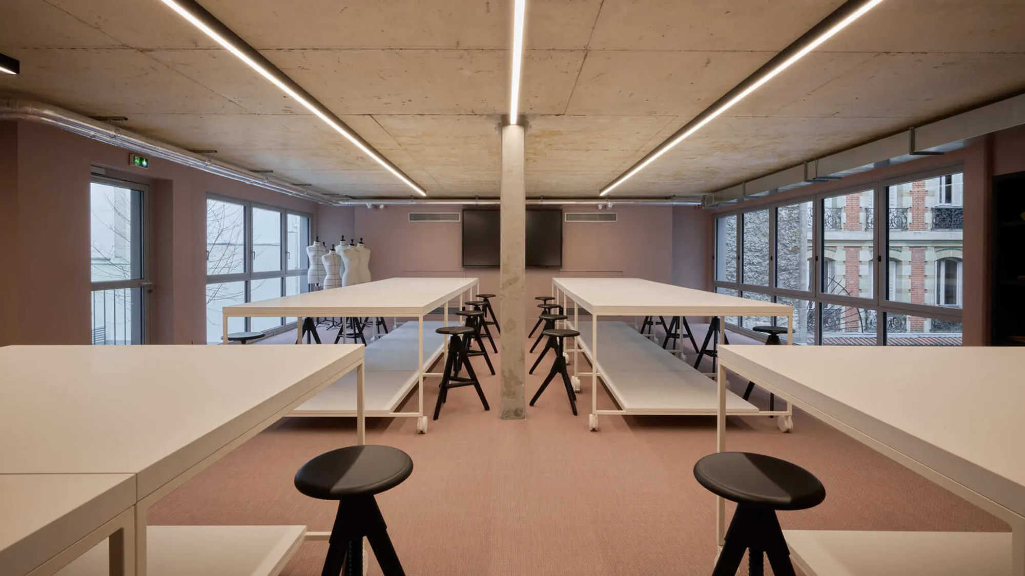 Istituto Marangoni Design School: A Landmark of Paris Design School Architecture by Clément Blanchet Architecture