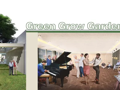 Green Grow Garden: Modular Agriculture as Elderly Care Architecture