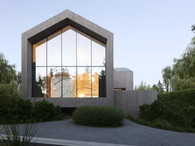 Re-Folded House: Flood Resilient House Design by Mcleod Bovell Modern Houses
