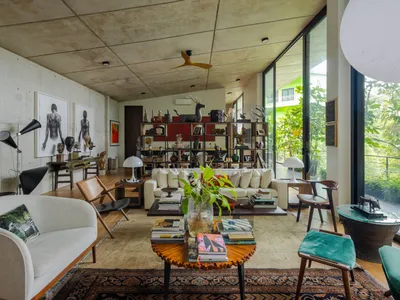 The Rainforest Residence: A Monolithic Rainforest House Design by Choo Gim Wah Architect