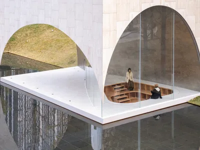 AYDC Public Art Center by Atelier XI: Sculptural Public Art Architecture in Nature