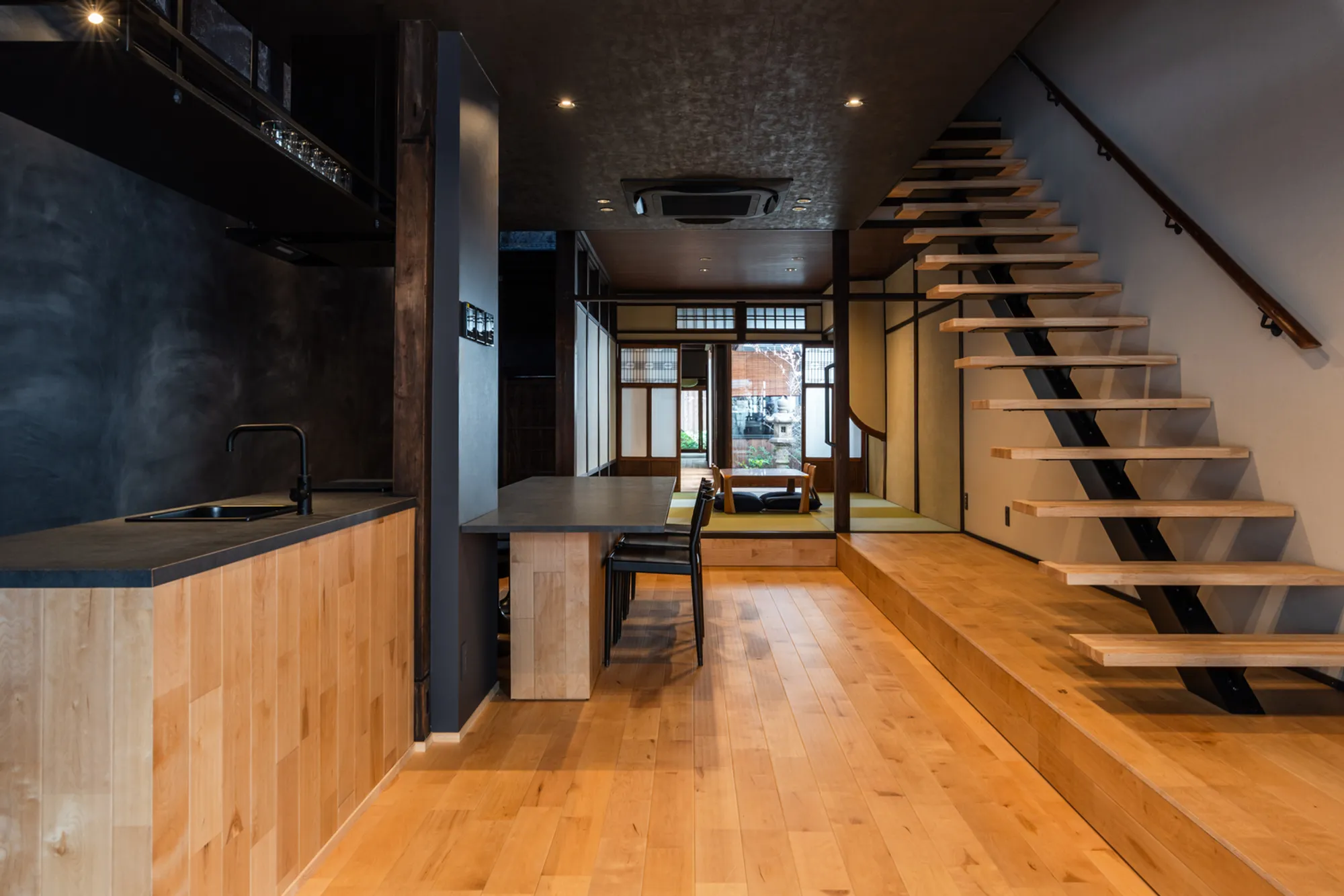 Kyoto Machiya Renovation: House Mokusei by Atelier Yoo
