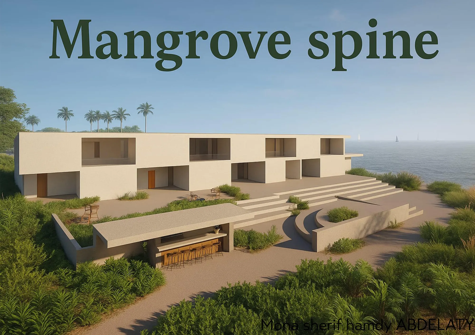 The design proposes a unique coastal structure that brings together ecological sensitivity, local economy, and scientific&nbsp;research.