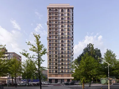 Opportuna Residential Tower: Redefining Affordable Housing Architecture in Amsterdam Nieuw-West