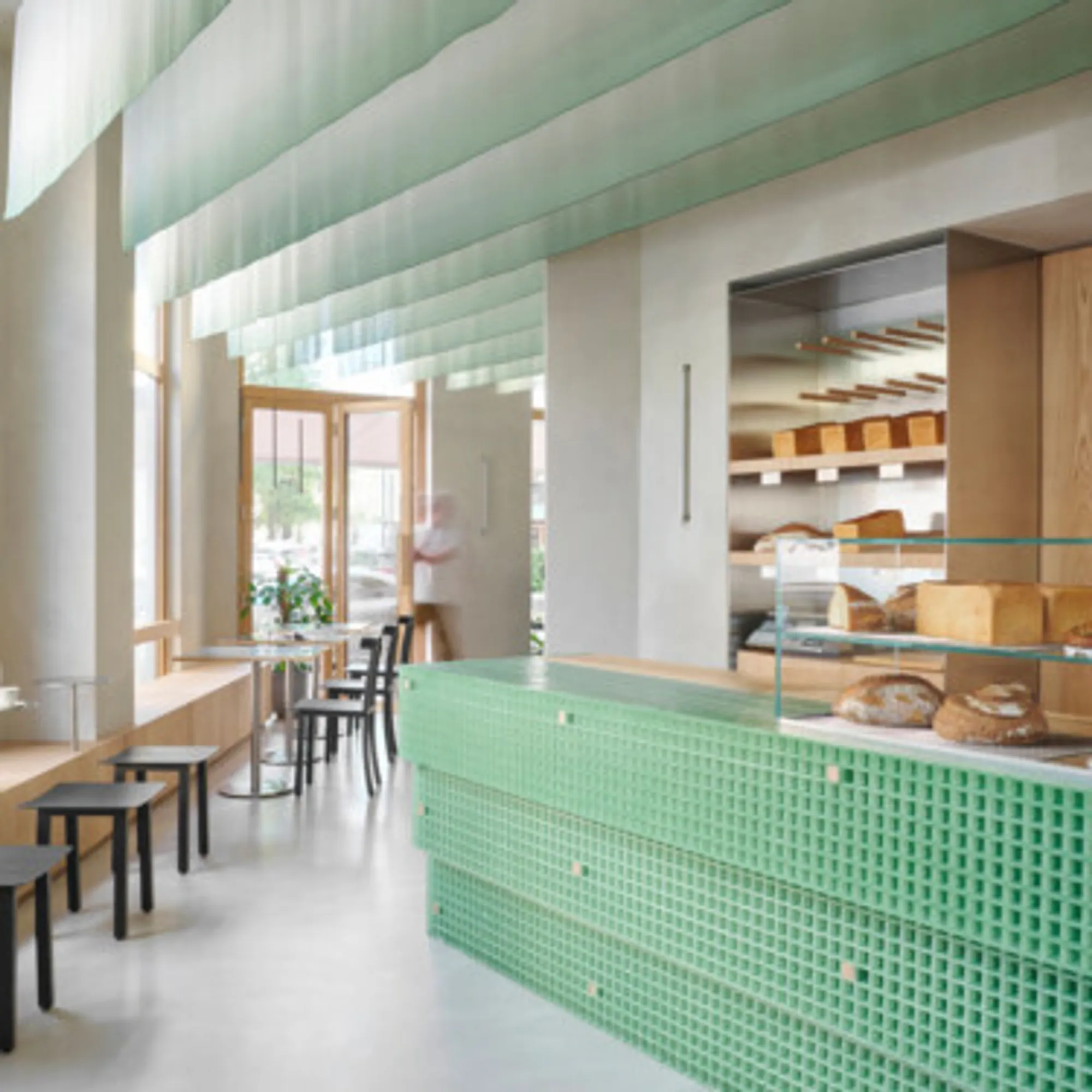 PAN Bakery Milano by Studio Wok: A Subtle Fusion of Japanese Minimalism and Milanese Craft