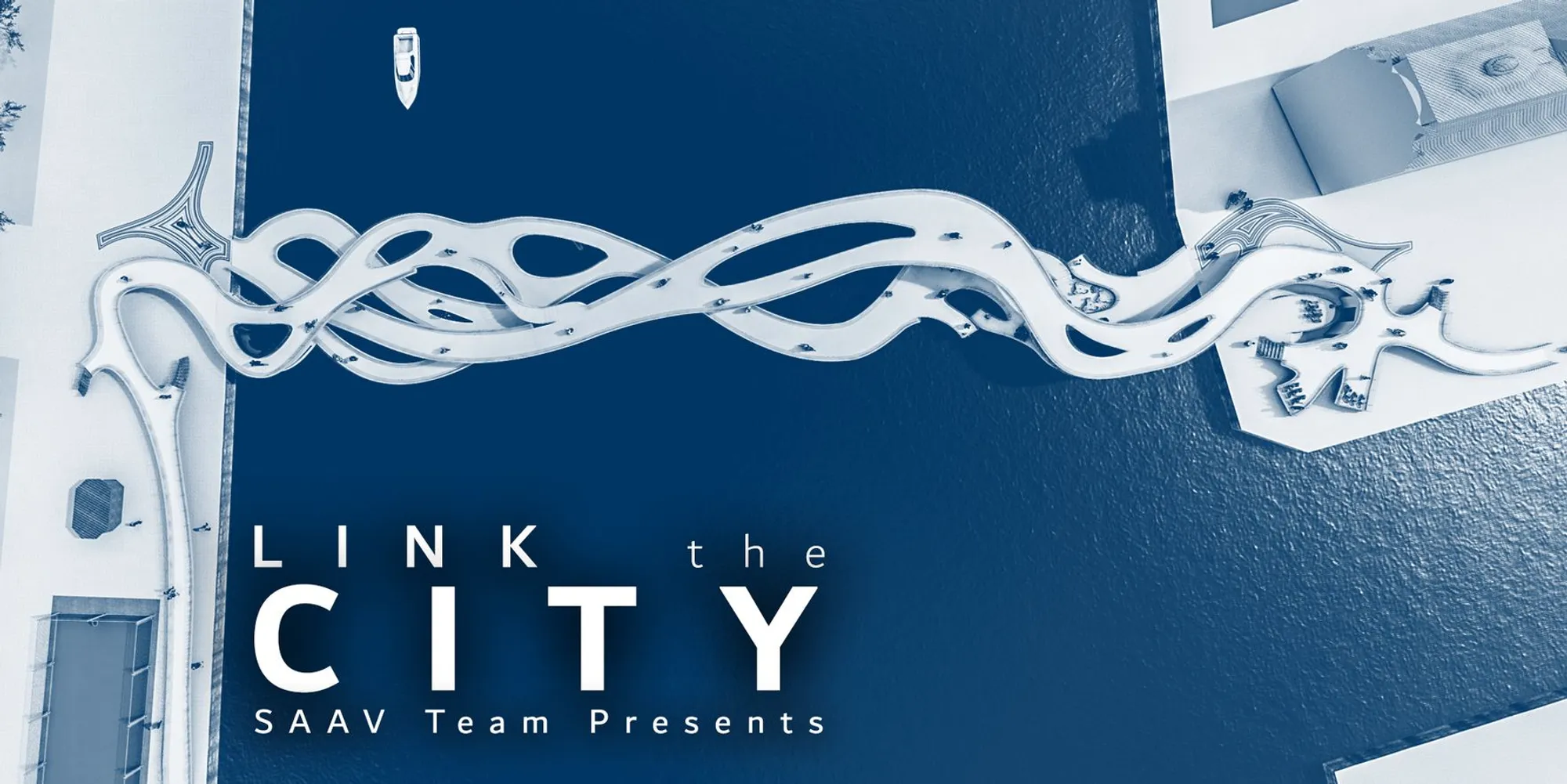 Link the City: A Pedestrian Bridge Modeled on Veins and GPS Traces