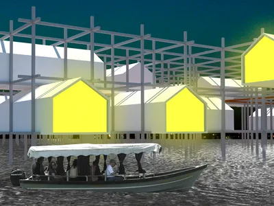 Mangrove Swamp: Modular Flood-Resilient Housing Rooted in Ecological Logic