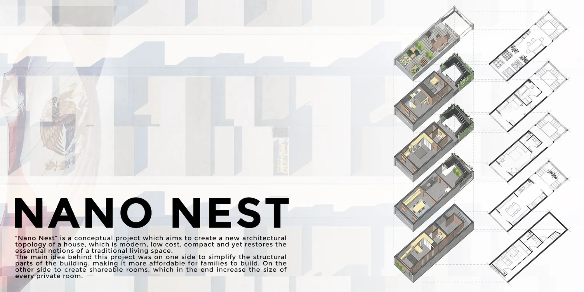 The Mexican Nano Nest: Prefab Housing That Grows with the Family