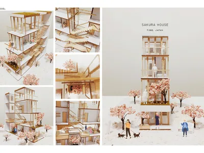 Sakura House: A Multi-Generational Home Woven Around Cherry Blossoms in Kobe
