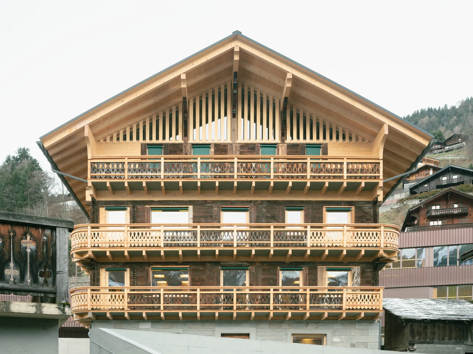 Heritage Chalet Renovation: Madeleine Architectes Transform a 19th-Century Home into Val-d'Illiez Town Hall