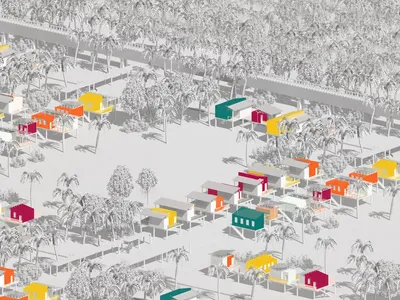 LABAK: Bamboo-Concrete Stilts That Keep Flood-Prone Communities Above Water