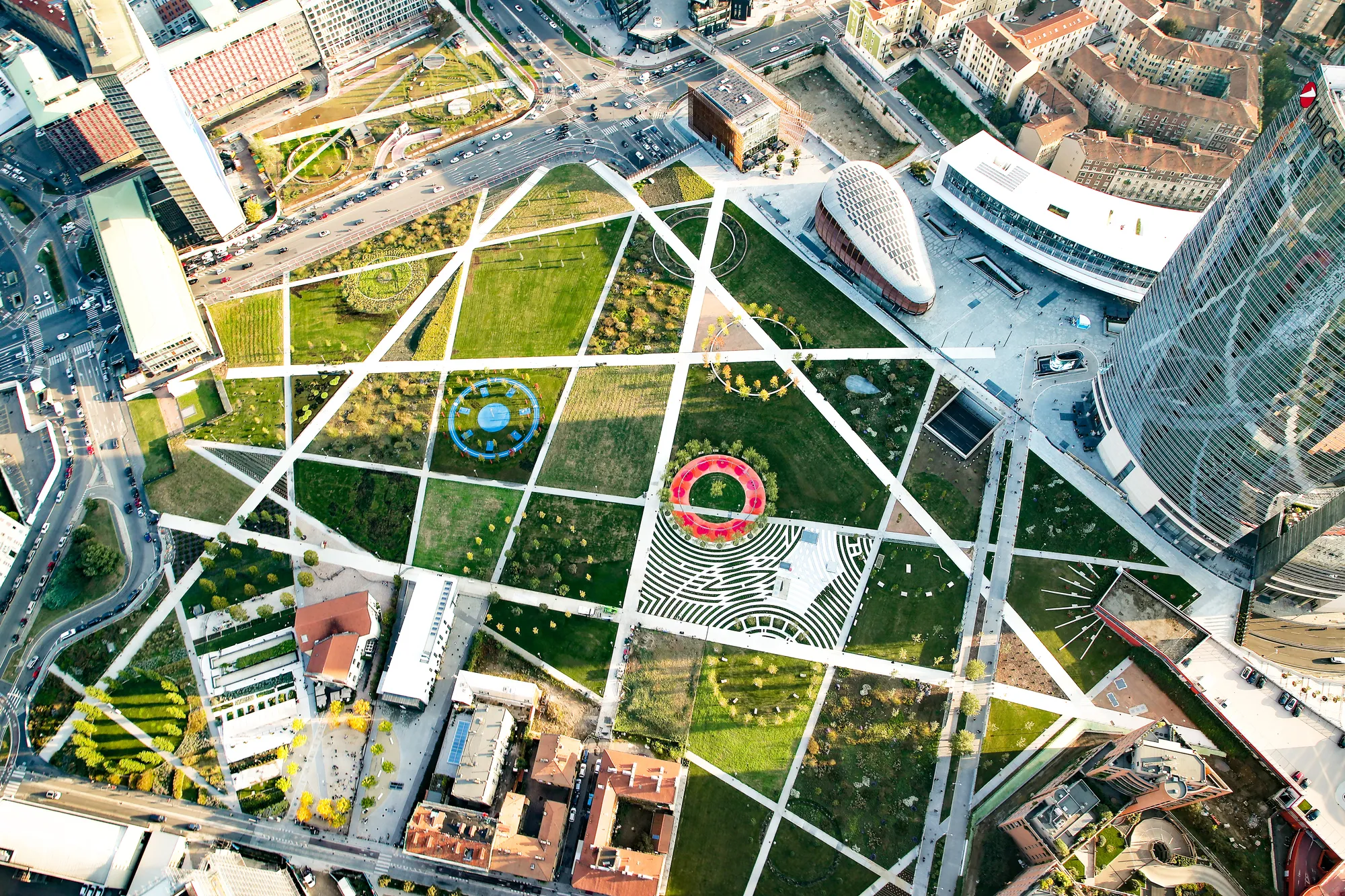 Biblioteca degli Alberi Park by Inside Outside Architecture