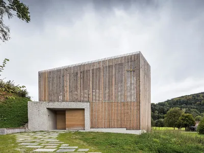 Resurrection Chapel by LP architektur: A Minimalist Sacred Space in Austria