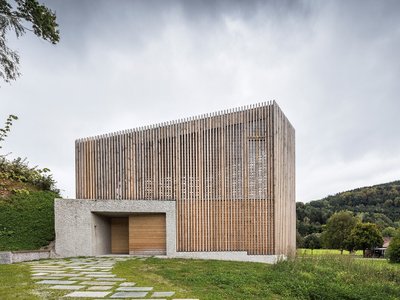 Resurrection Chapel by LP architektur: A Minimalist Sacred Space in Austria