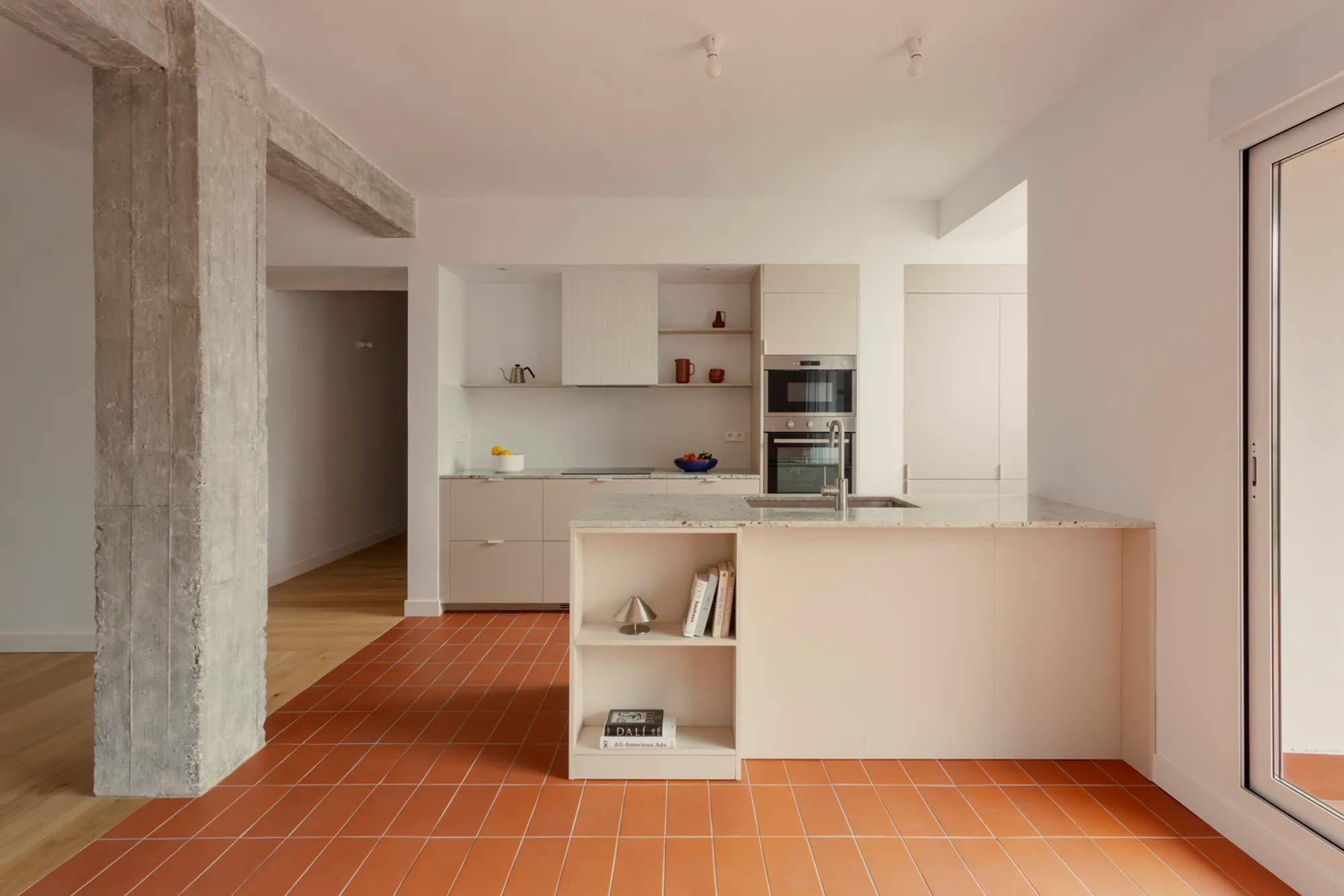AP House by ALE Estudio: A Renovation Apartment in Madrid with Open Living Design