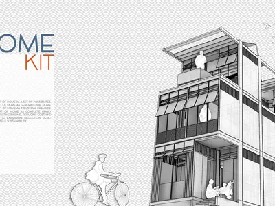 The Home Kit: A Modular Dwelling That Grows with the Family