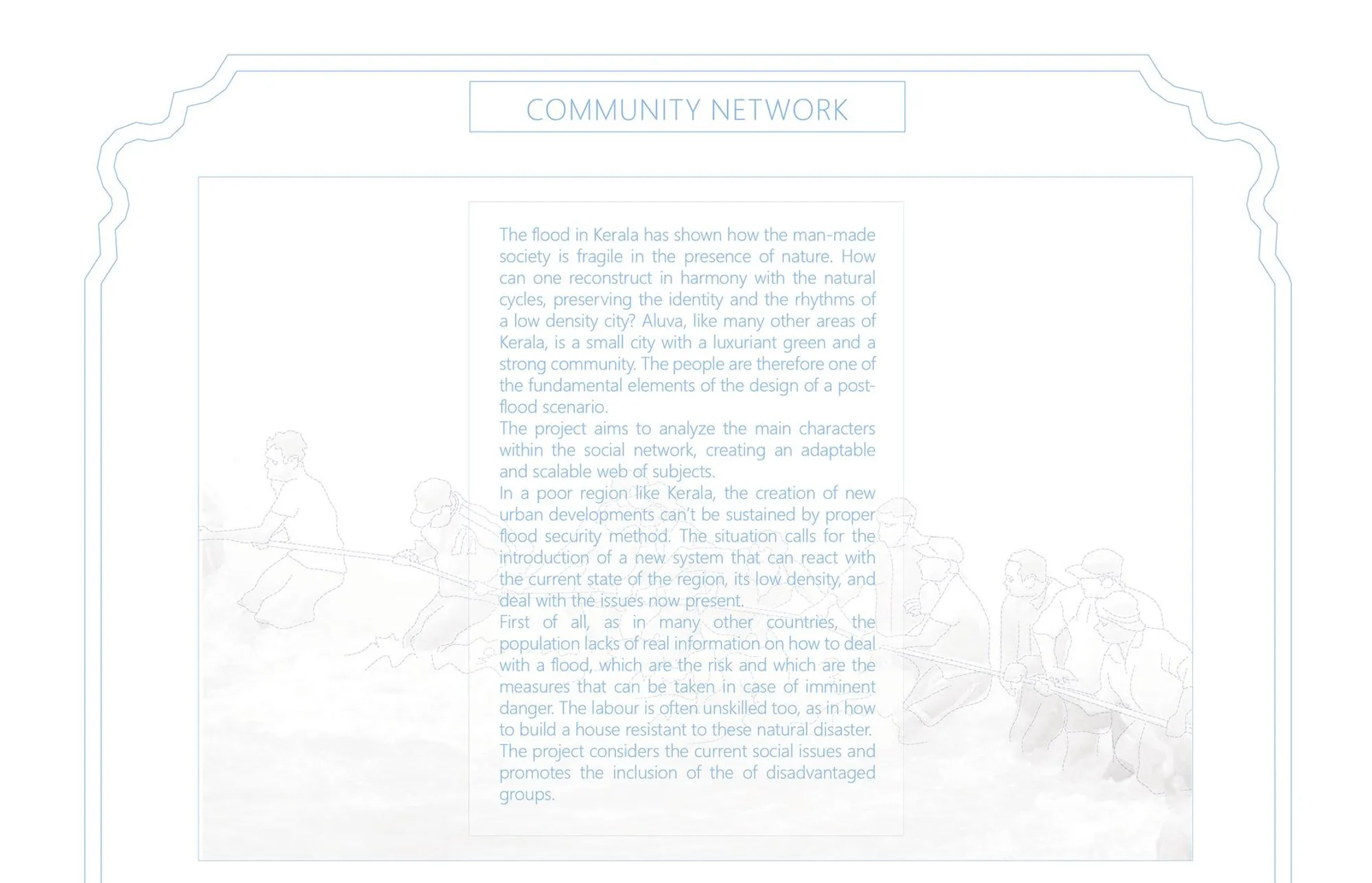 A Manual for Kerala: Resilient Urban Systems Woven from Social Networks and Flood Ecology