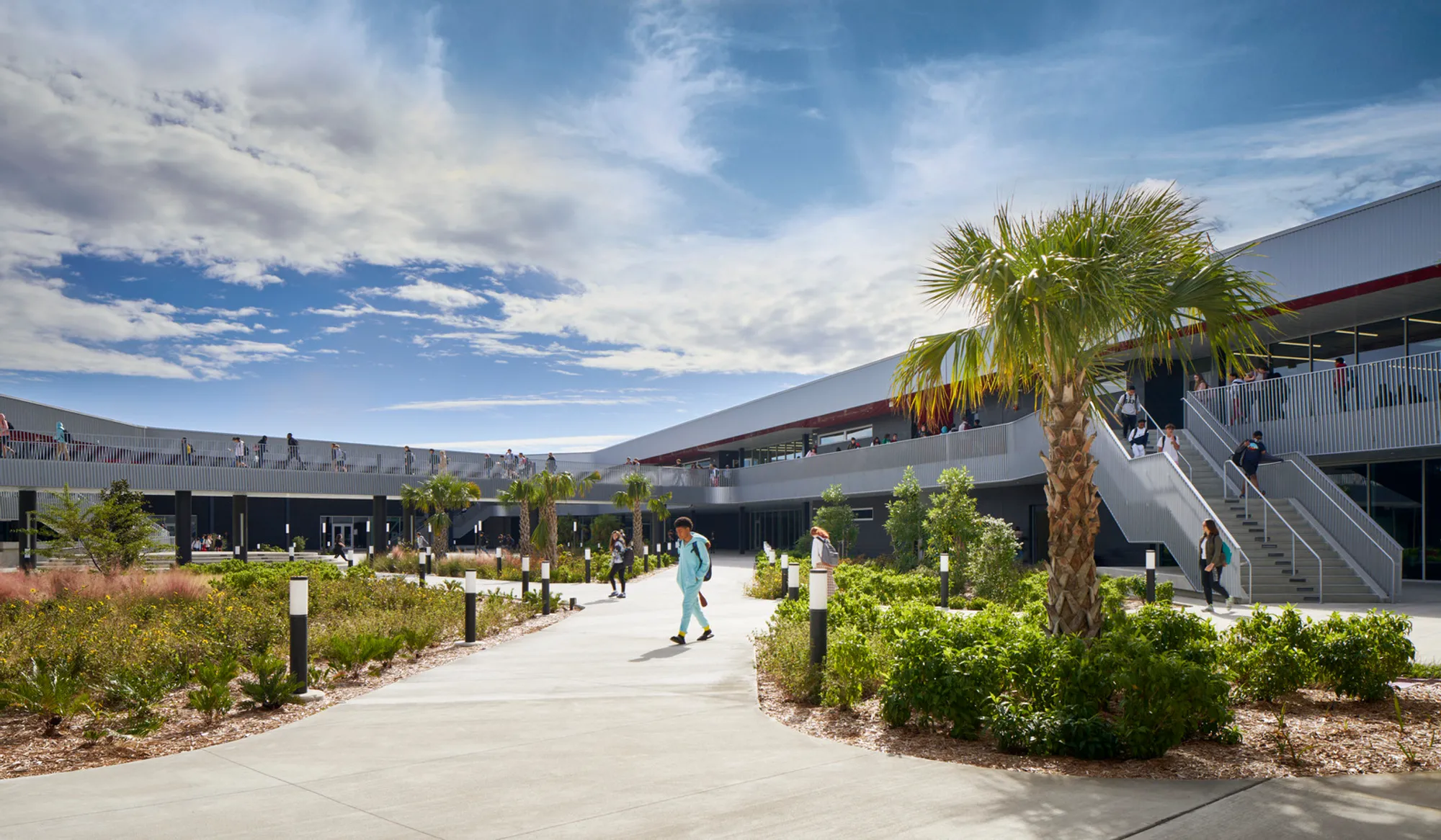 Pasco County Schools Kirkland Ranch Academy of Innovation: A Modern Career-Focused High School by CannonDesign + Hepner Architects