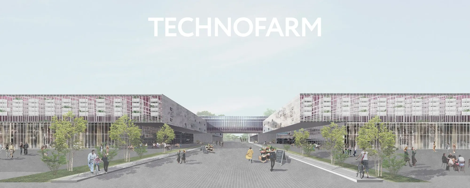 TechnoFarm: A Warehouse Reborn as a Modular Vertical Farm for Urban Food Production