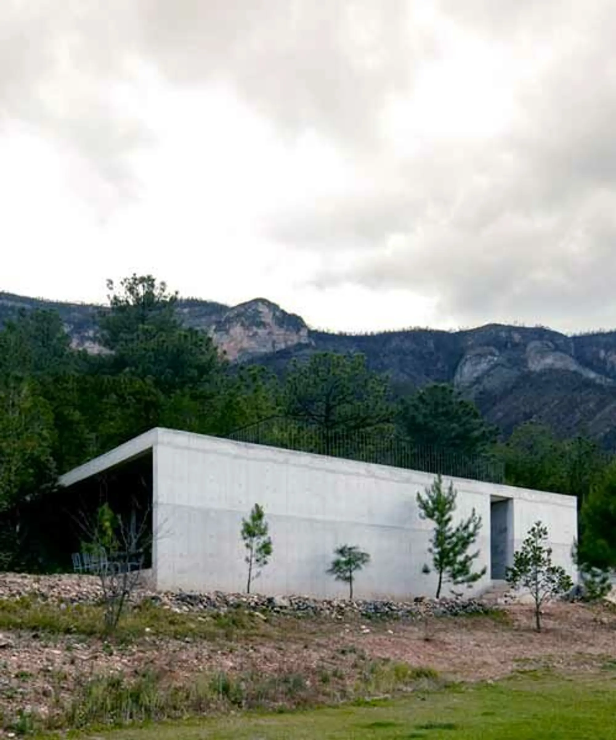 Mirador House by S-AR – A Minimalist Concrete Home Overlooking Nature