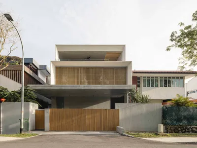 Frame House by Ming Architects – Contemporary Family Home in Singapore