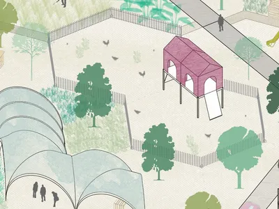 Hivemind: Hexagonal Farming Modules and Serious Gaming on London's South Bank
