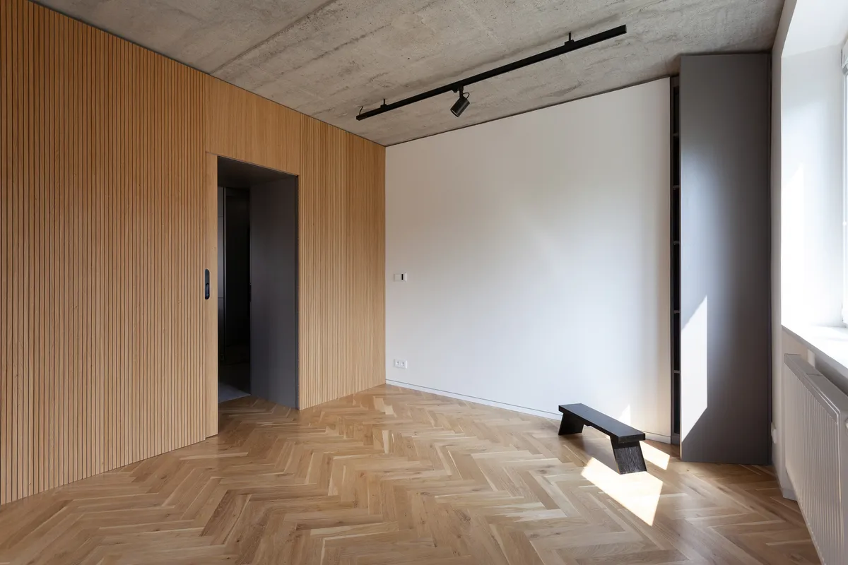 Minimalist Apartment in Prague by COLLARCH: Functional Elegance for Modern Living