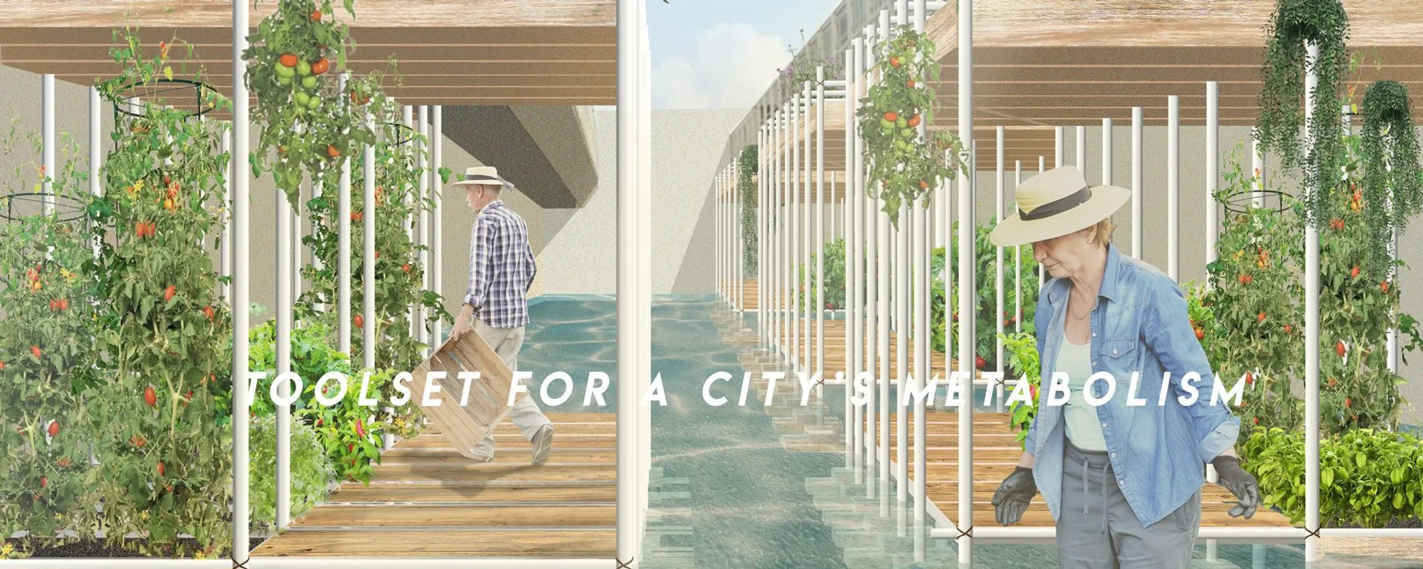 Toolset for a City's Metabolism: Scaffolding Systems as Urban Farming Infrastructure